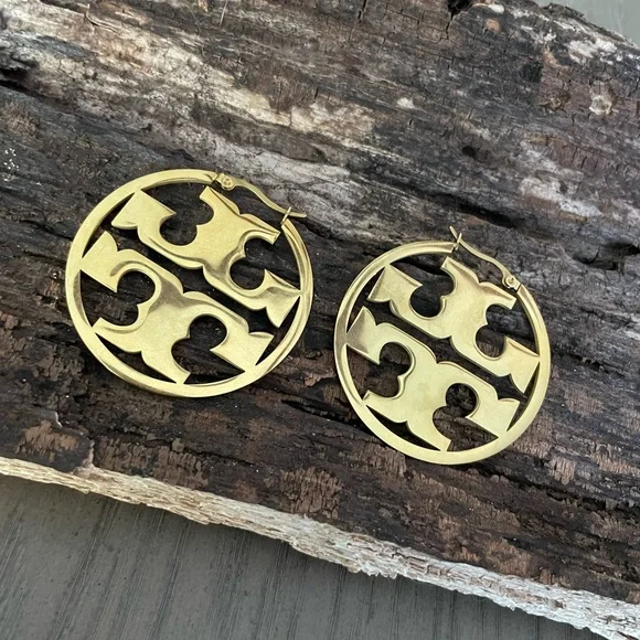 Tory Burch Gold Earrings - Picture 2 of 4